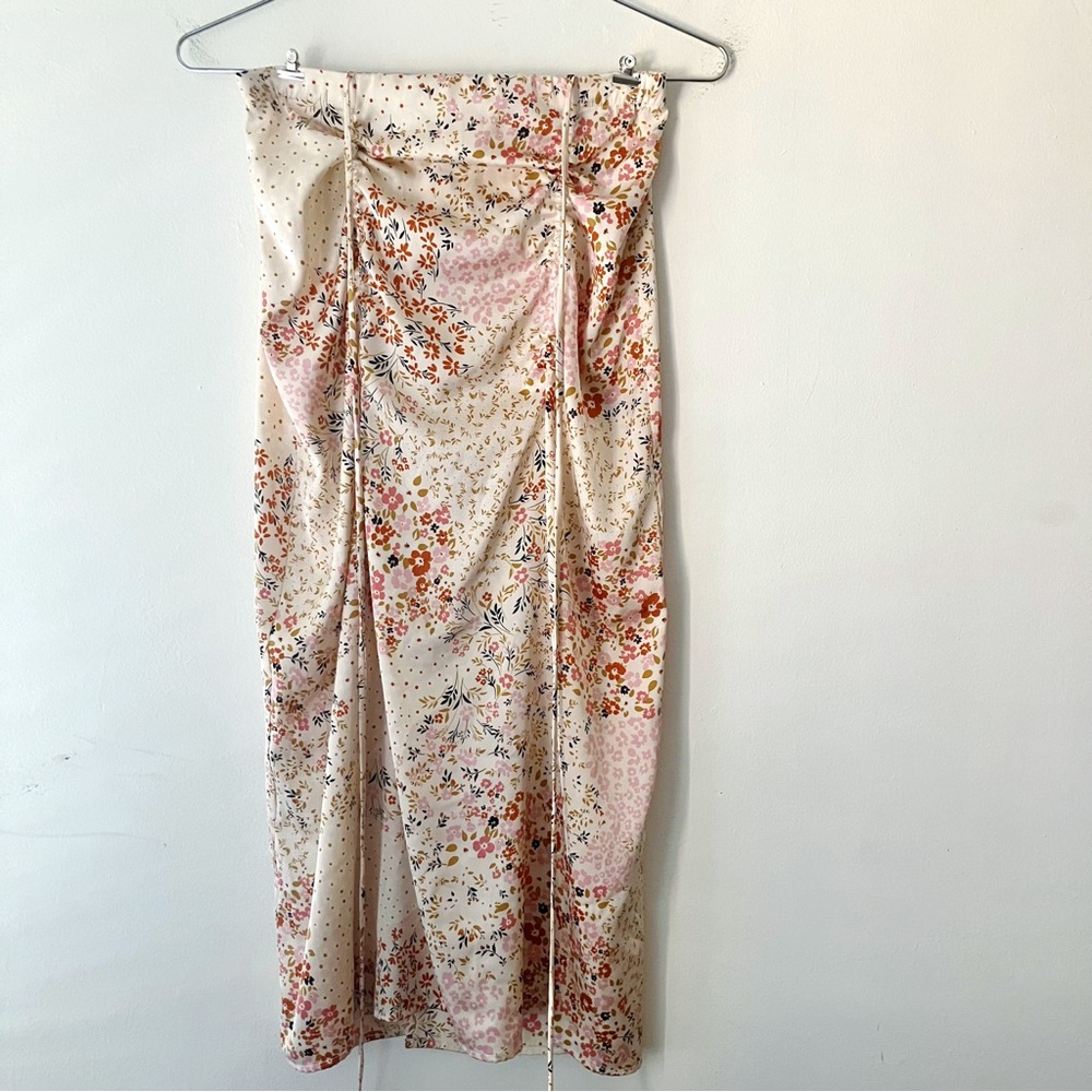 Emory Park • Ada Maxi Skirt in Cream Floral - Picture 6 of 12